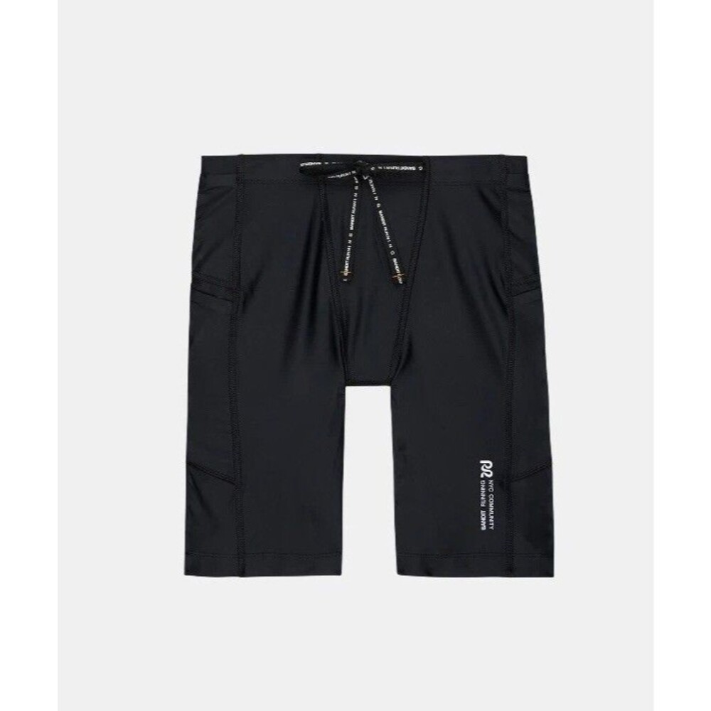 Bandit Running Men's Superbeam Next Gen 7 Pocket Half Tights Black M NEW
